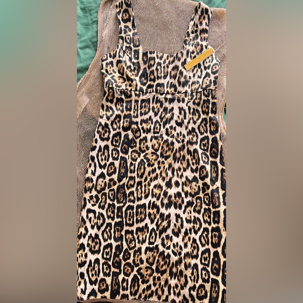 Nwt* ALICE & OLIVIA Leopard dress